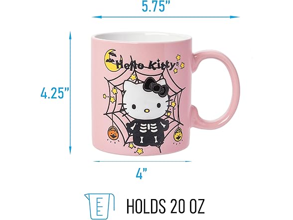 Hello Kitty Halloween Ceramic Mug 20oz