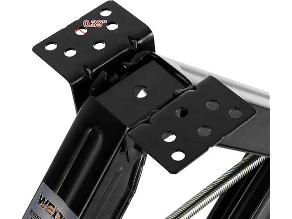 Weize Camper RV Trailer Stabilizer Leveling Scissor Jacks with Handle -24"- 6500lbs - Set of 2 (Open Box)