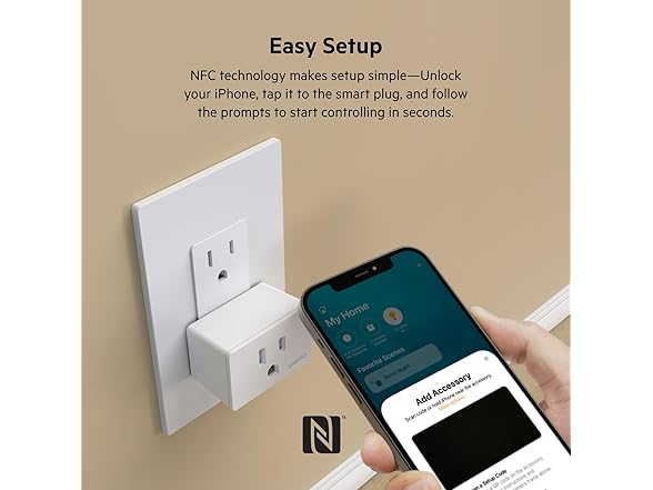 Belkin Wemo Smart Plug with Thread- 2 Pack