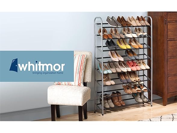 Whitmor 8 Tier Shoe Tower - 40 Pair 