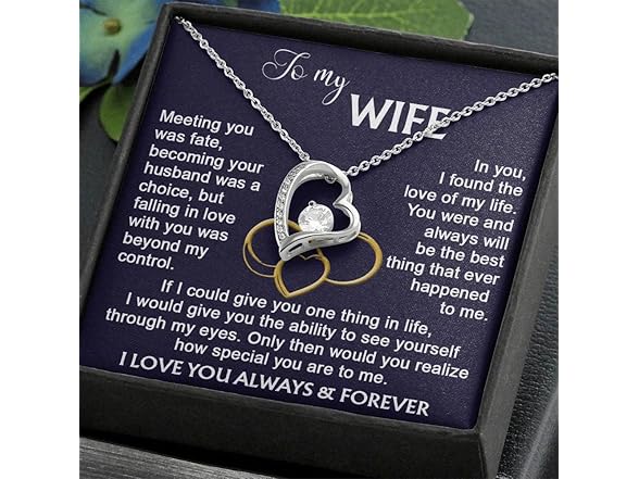 CALLA To My Wife Necklace