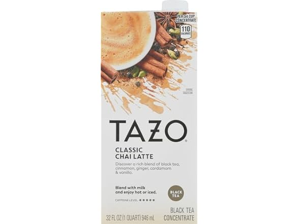 TAZO Chai Latte Concentrate, 32oz