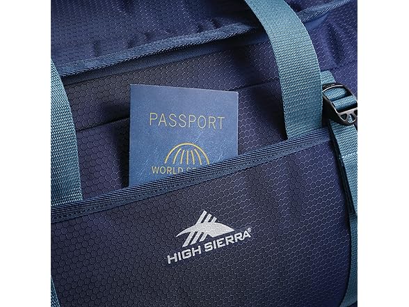 High Sierra Fairlead Travel Overnight Duffel Backpack