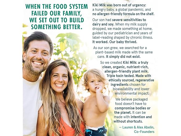 6PK Kiki Milk Plant Based Milk - Organic Unsweetened