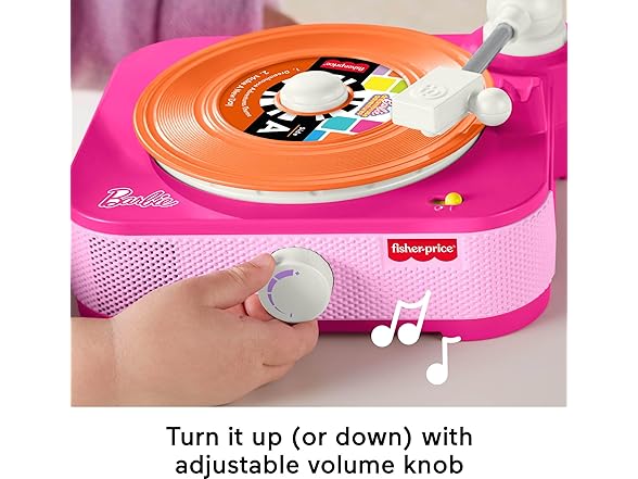 Fisher-Price Musical Toy Barbie Record Player
