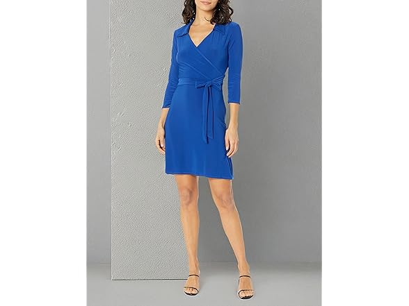 Star Vixen Wrap Dress (L) Royal