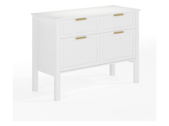 Martha Stewart Hutton File Cabinet, Wht
