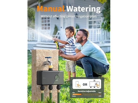 Diivoo 3 Zone WiFi Water Timer