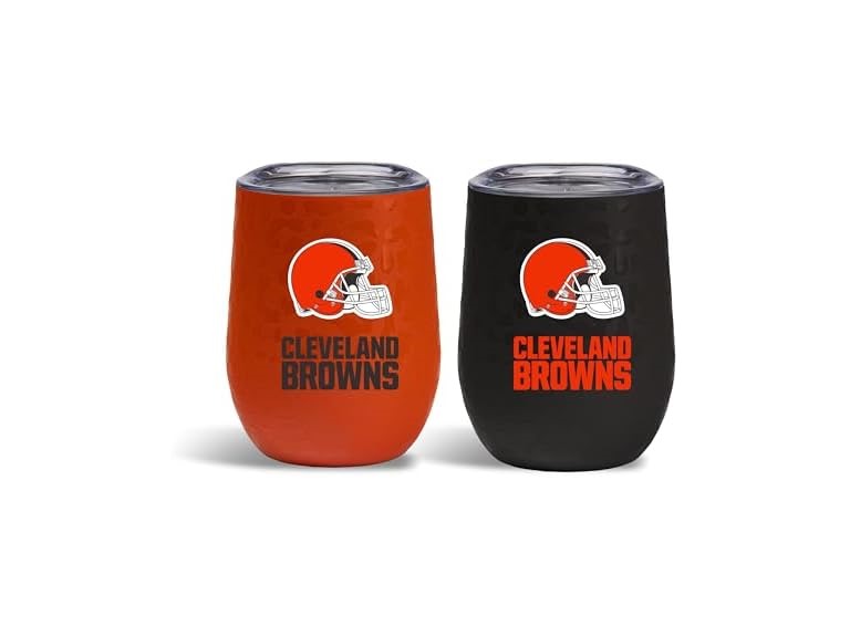 BROWNS Leopard Wine Tumblers 2pk