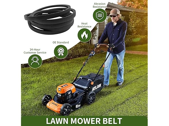 JingSney 5/8"x83" Deck Belt 01005011