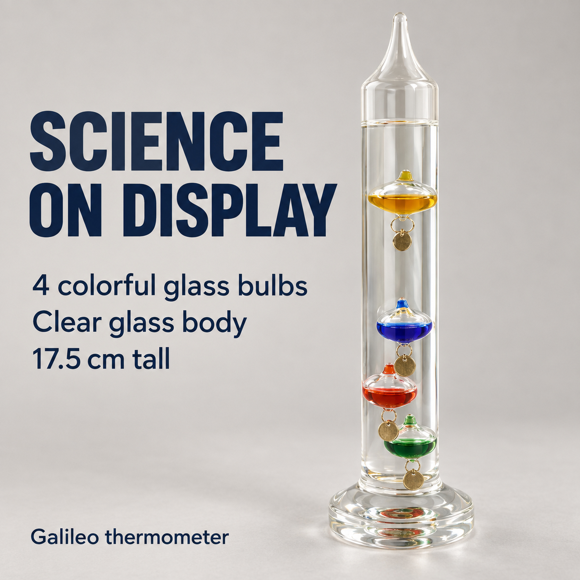 Galileo Thermometer - 4 Ball - Gallery 9