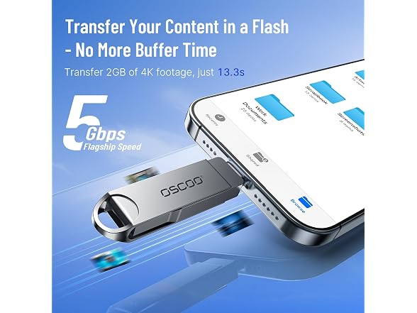 OSCOO 256GB falsh Drive