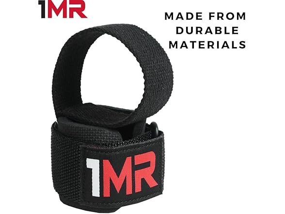 1MR PRO Weight Lifting Straps with Wrist