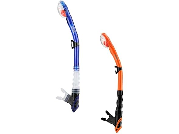 Aegend Diving Dry Snorkel 2 Pack