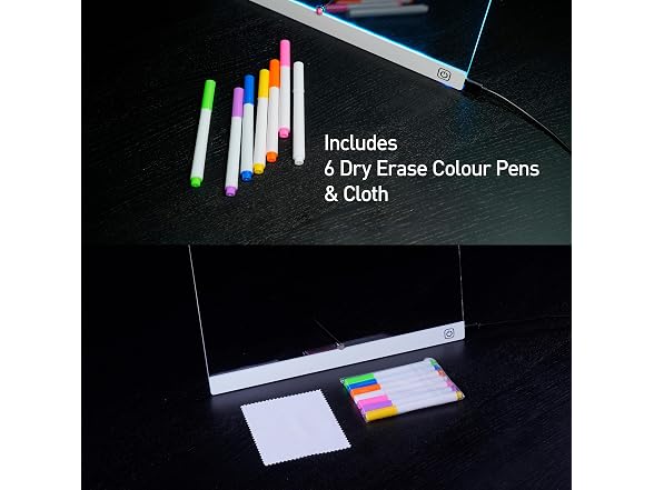 LYTUP Lytup LED Illuminated Acrylic Drawing Board