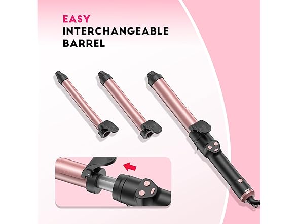 MESCOMB Dual Voltage Automatic Rotating Curling