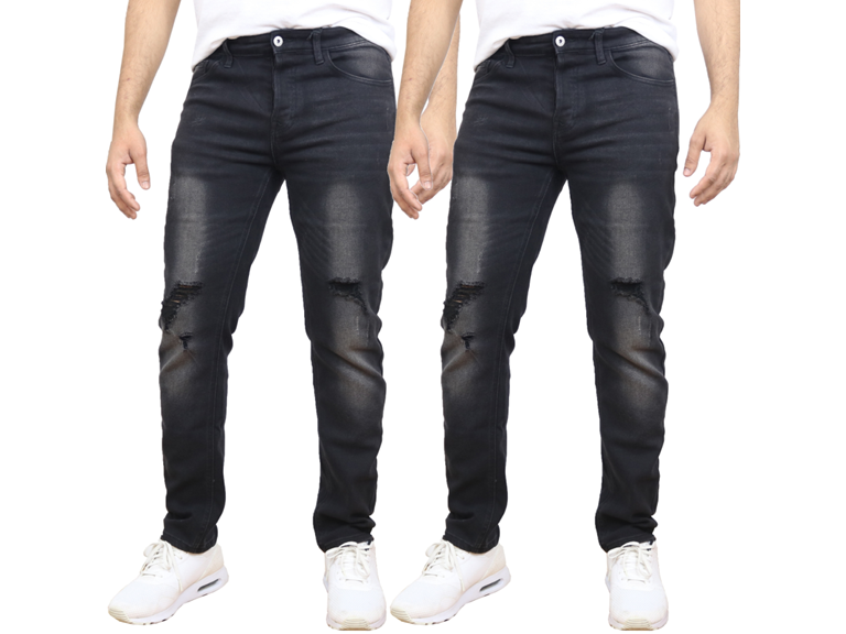 BLU ICE WC-----(Men's 2PK) / MRJ-240 - BK-BK - 30x30