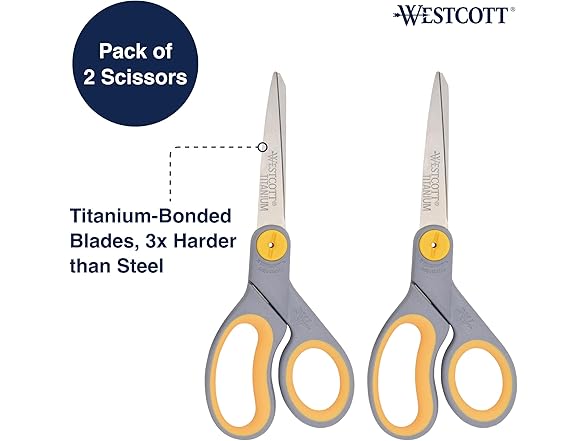 Westcott Titanium Bonded Scissors