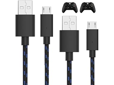 $5.99, Was $11.99, 50% Off! (2 Pack) Talkworks 10ft Nylon Charger Cord dealfomo