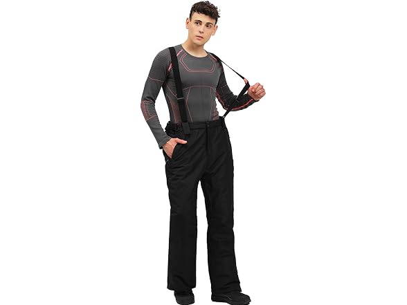 YEEFINE Men's (XXL) Snow Ski Pant - Gallery 3