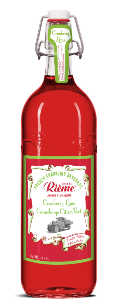 (4pk) Rieme Sparkling French Limonade, Cranberry Lime - Gallery 4