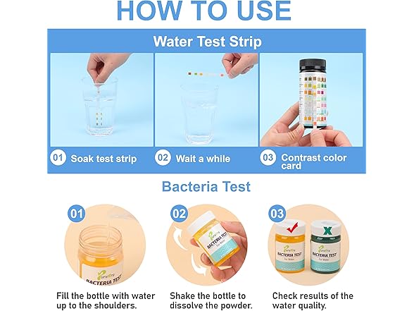 8 in 1 Water Test Kit for Pool
