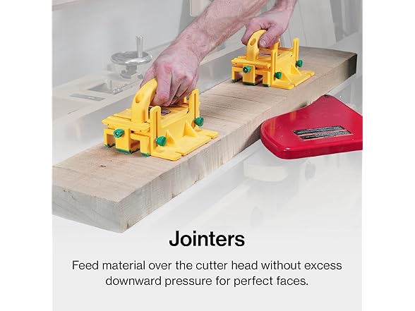 MICROJIG GRR-RIPPER GR-100 3D Table Saw Pushblock, Yellow