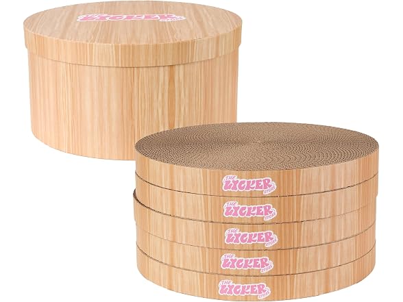 THE LICKER Store Kate 12 Inch Cardboard Cat Scratcher Pads