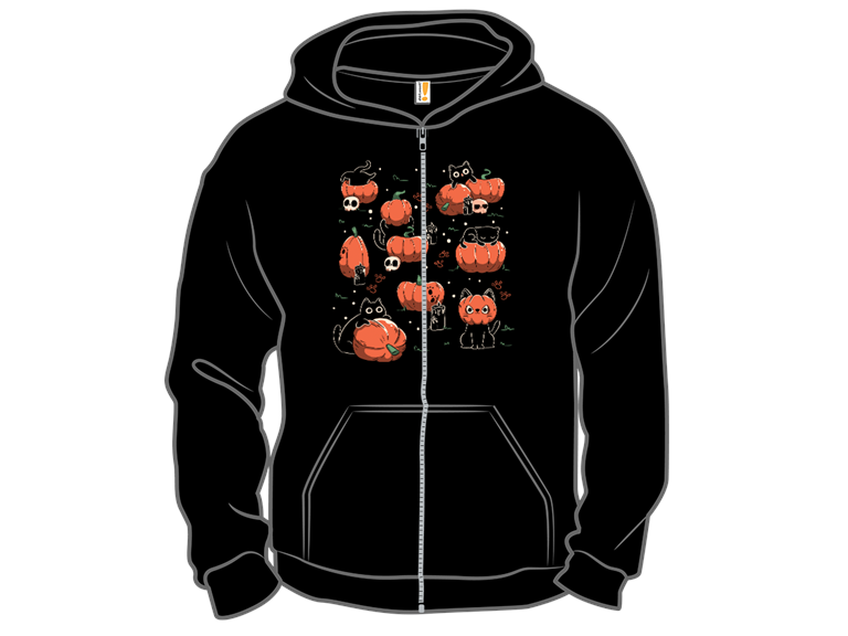 Pumpkin Halloween Cats