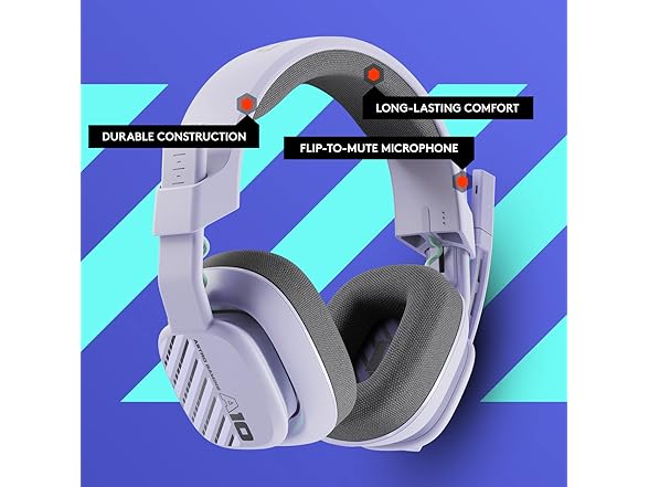 Logitech G Astro A10 Gen 2 Cross-Platform Wired Gaming Headset