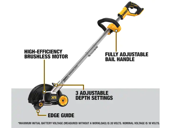 Dewalt DCED400B 20V MAX Li-Ion Cordless Edger