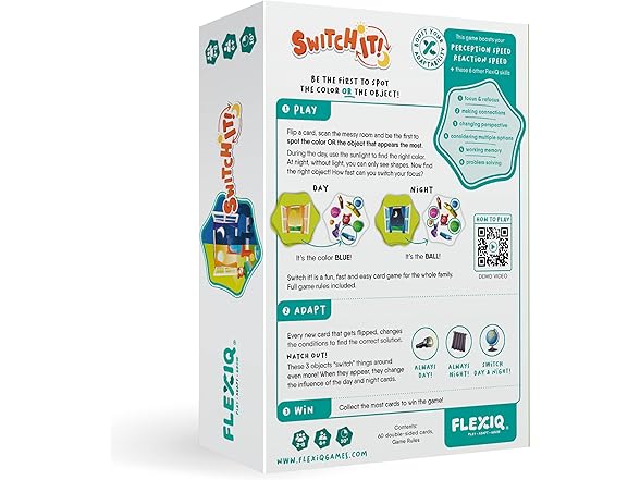 Switch It - Reaction Speed Card Game