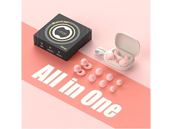 Beinkap Silicone Ear Plugs 6 Pairs