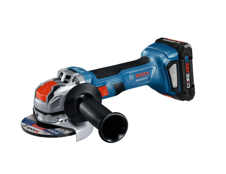 Bosch GWX18V-8B15-RT 18V Angle Grinder Kit - Gallery 7