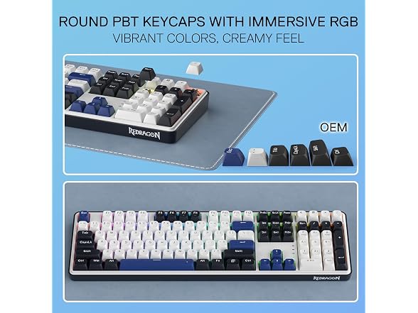 Redragon K689 Hot-Swap RGB Gaming Keyboard