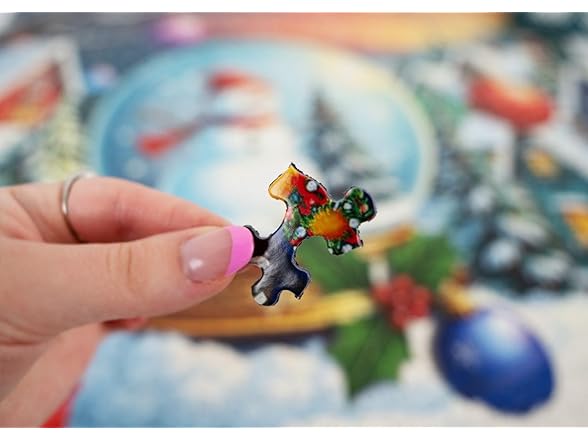 Springbok Snowman Snow Globe 1000 Piece Puzzle