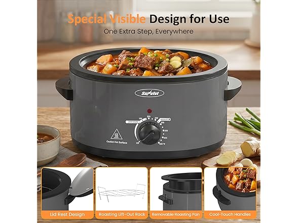 Sunvivi Electric Roaster Oven