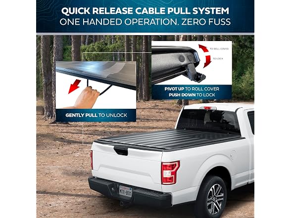 MotorBox MotorBox Truck Tonneau Cover for Ford F-
