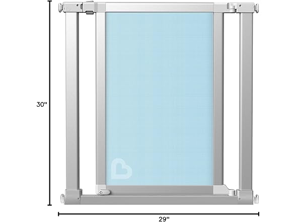 Munchkin® Vibe Mesh and Steel Baby Gate