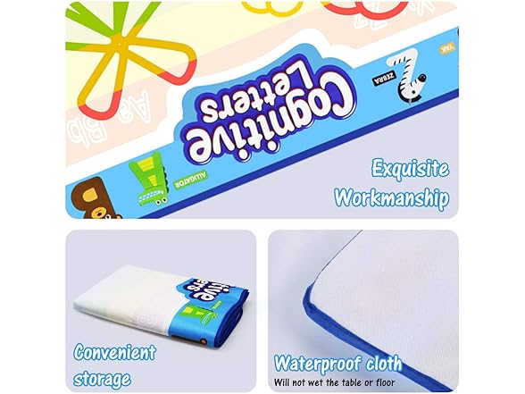 Jasonwell doodle mat Alphabet