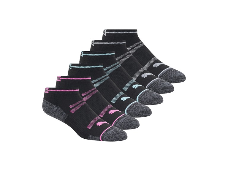 PUMA P601202 9-11 PUMA Women's 12-Pairs Low Cut Socks