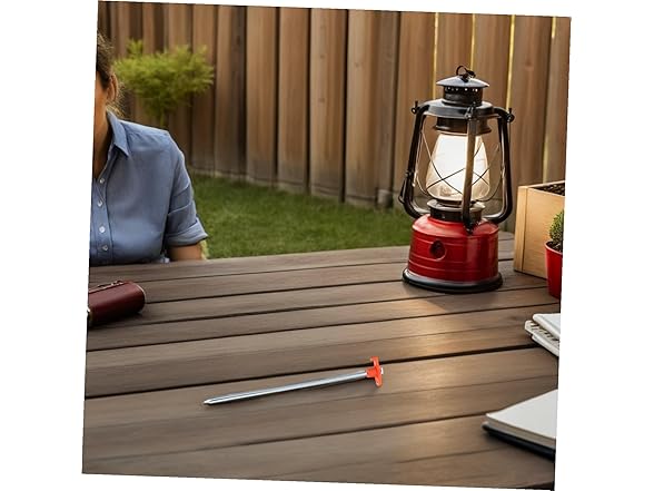 Happyyami 12pcs Heavy Duty Tent Pegs