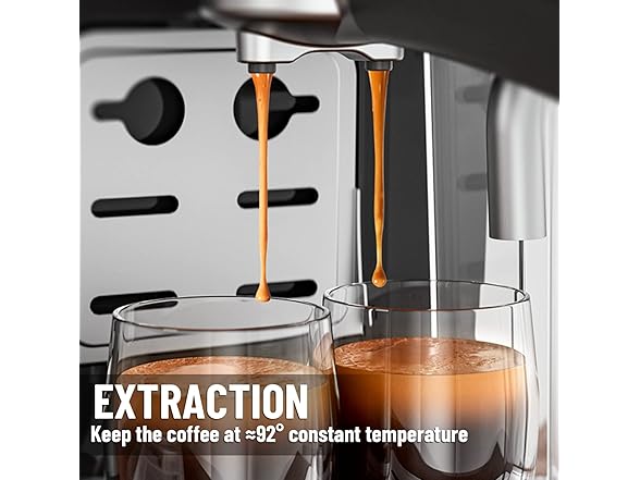 Fricoffee Espresso Machine with Milk Frother