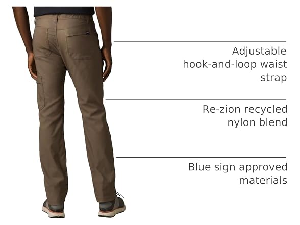 prAna Women's (30) ® Stretch Zion Slim Pants Mud