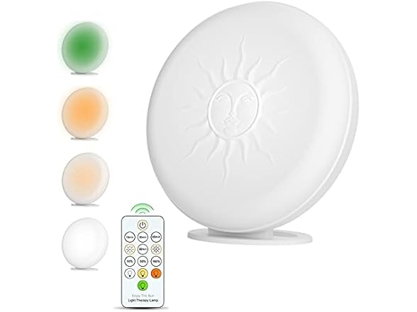 Blancka Light Therapy Lamp Emits 12000 lux