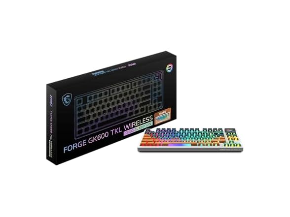 msi Forge GK600 TKL W Mars US