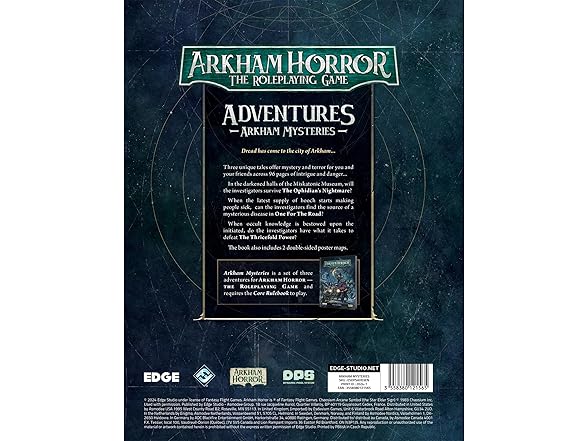 Asmodee Arkham Horror The Roleplaying Game