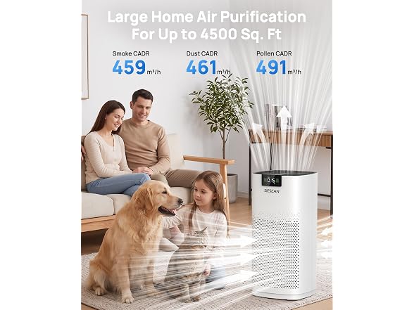 SIESEAN Air Purifier 4500 Sq Ft