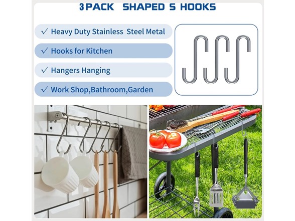 17" Stainless Steel Grill Brush and Scraper Bristle Free - Gallery 5