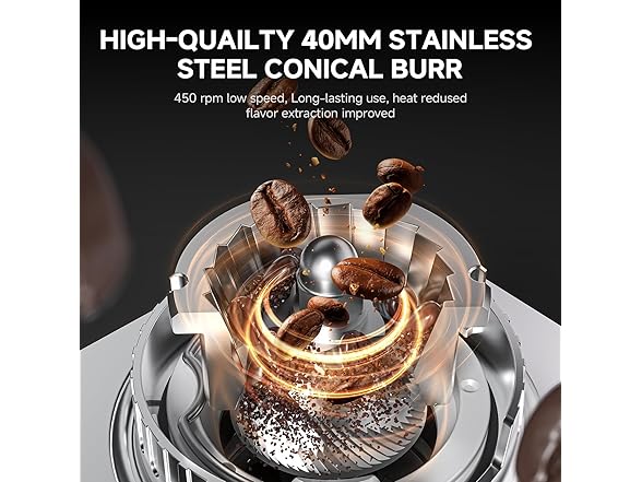 COFIBREWS Burr Coffee Bean Grinder
